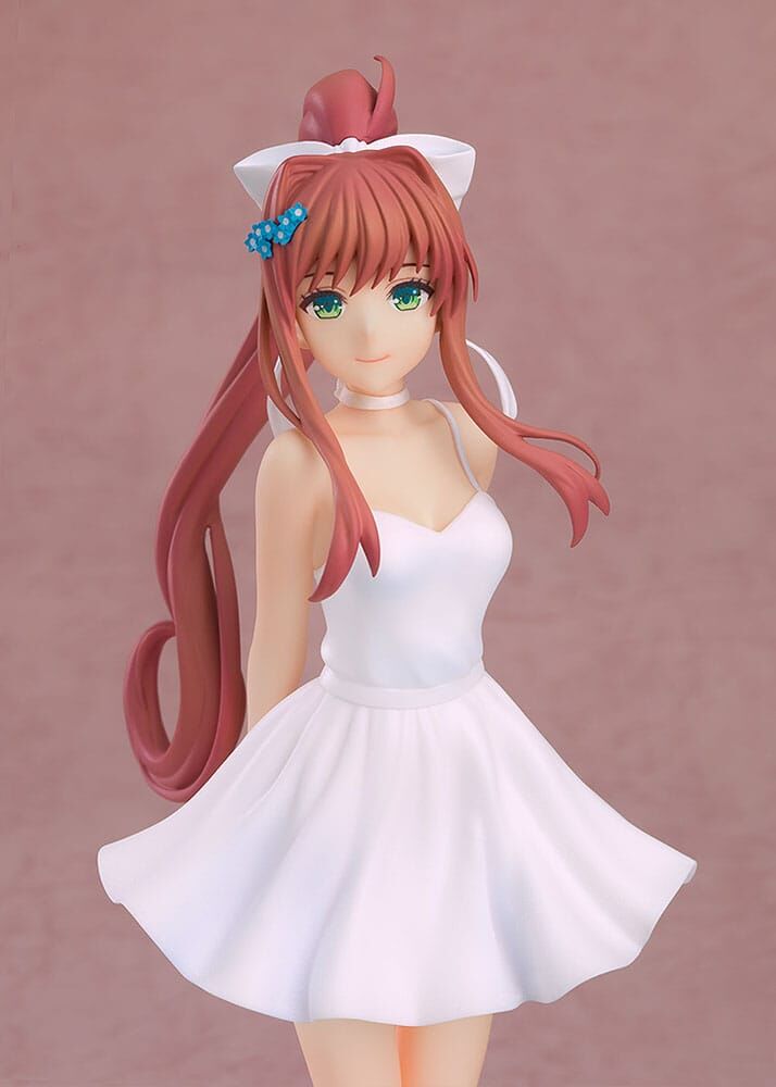 Doki Doki Literature Club! Pop Up Parade PVC Statue Monika - White Dress - 18 cm 