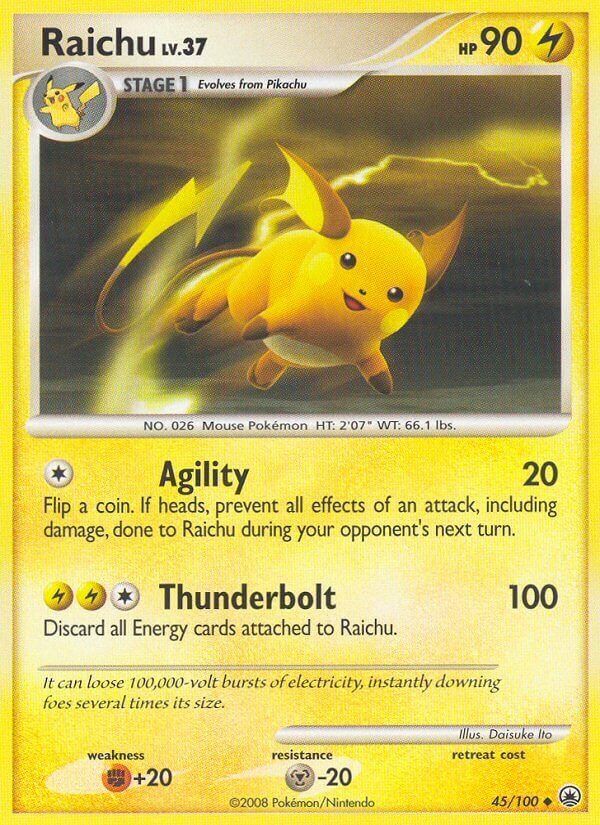 Raichu - 45/100 - EN