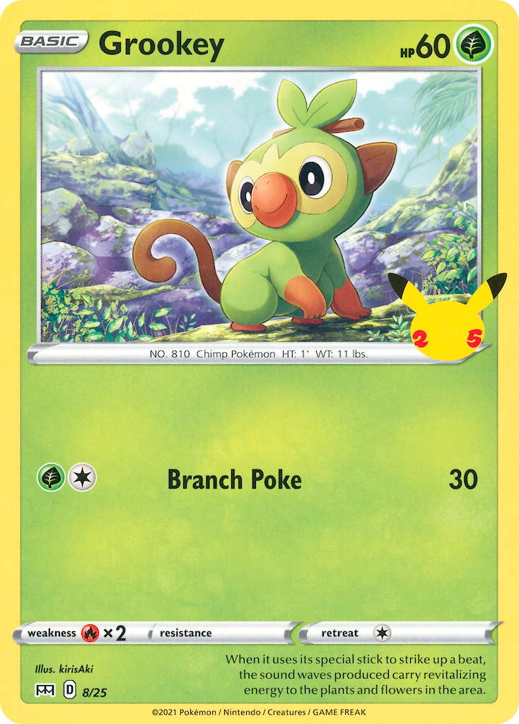 Grookey - 8/25 - EN Grookey - 8/25 - EN