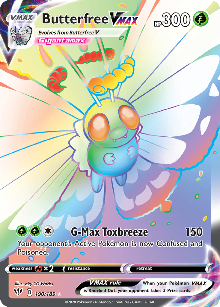Butterfree VMAX - 190/189 - EN Butterfree VMAX - 190/189 - EN