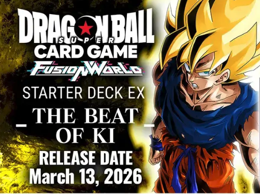 Fusion World FS12 The Beat of Ki Starter Deck Ex - Dragon Ball Super Card Game - EN