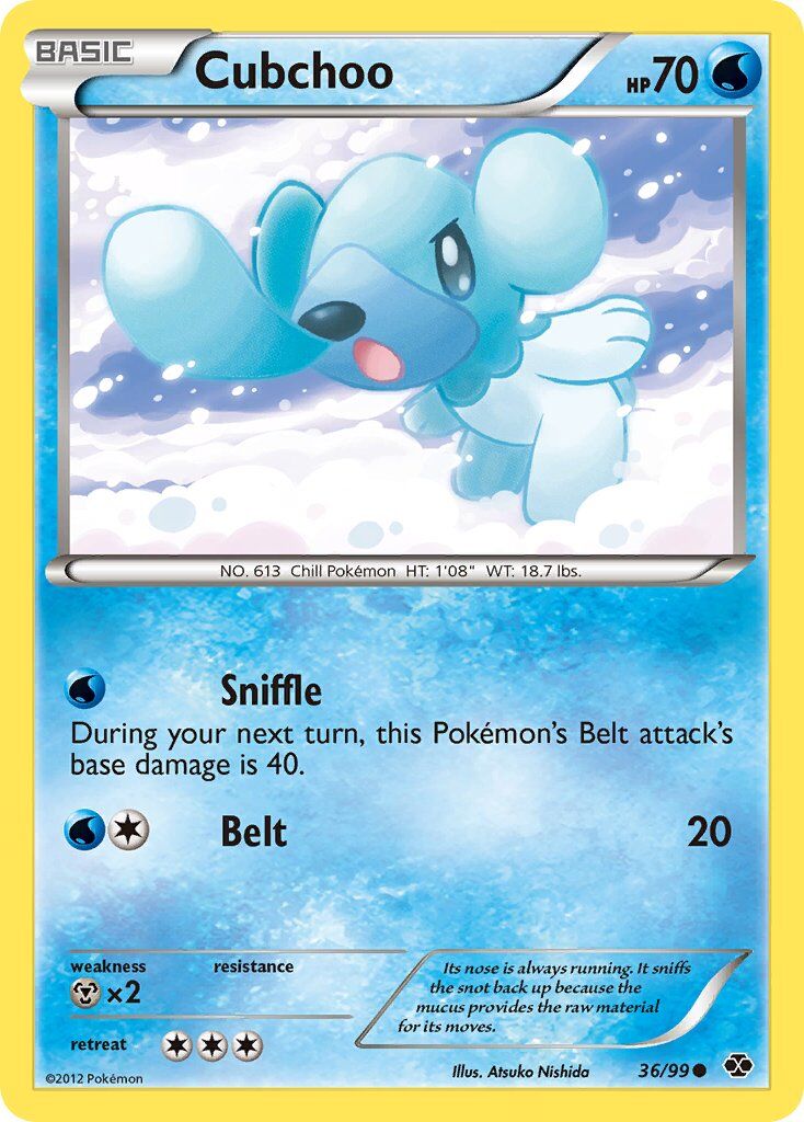 Cubchoo - 36/99 - EN Cubchoo - 36/99 - EN