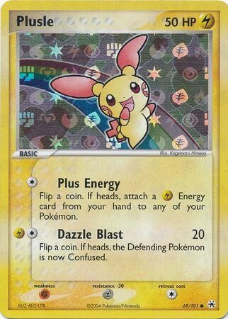 Plusle - 69/101 - Reverse Holo - EN Plusle - 69/101 - Reverse Holo - EN