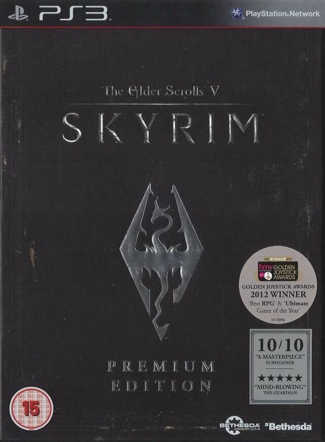 Elder Scrolls V: Skyrim [Premium Edition] - OVP - PS3