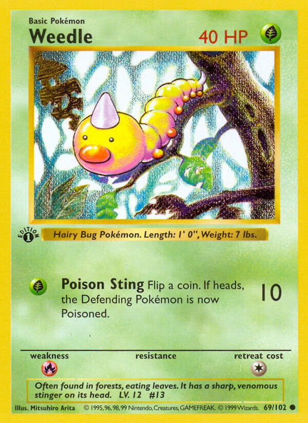 Weedle - 69/102 - EN