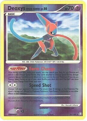 Deoxys Speed Forme - 26/146 - Reverse Holo - EN Deoxys Speed Forme - 26/146 - Reverse Holo - EN