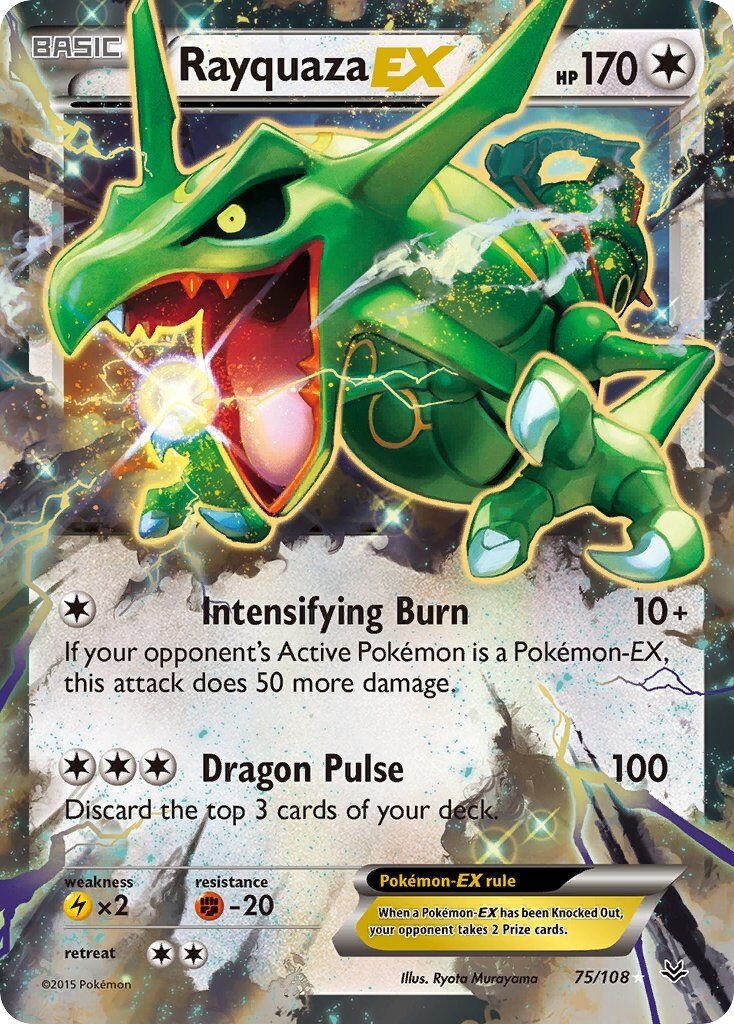 Rayquaza-EX - 75/108 - EN