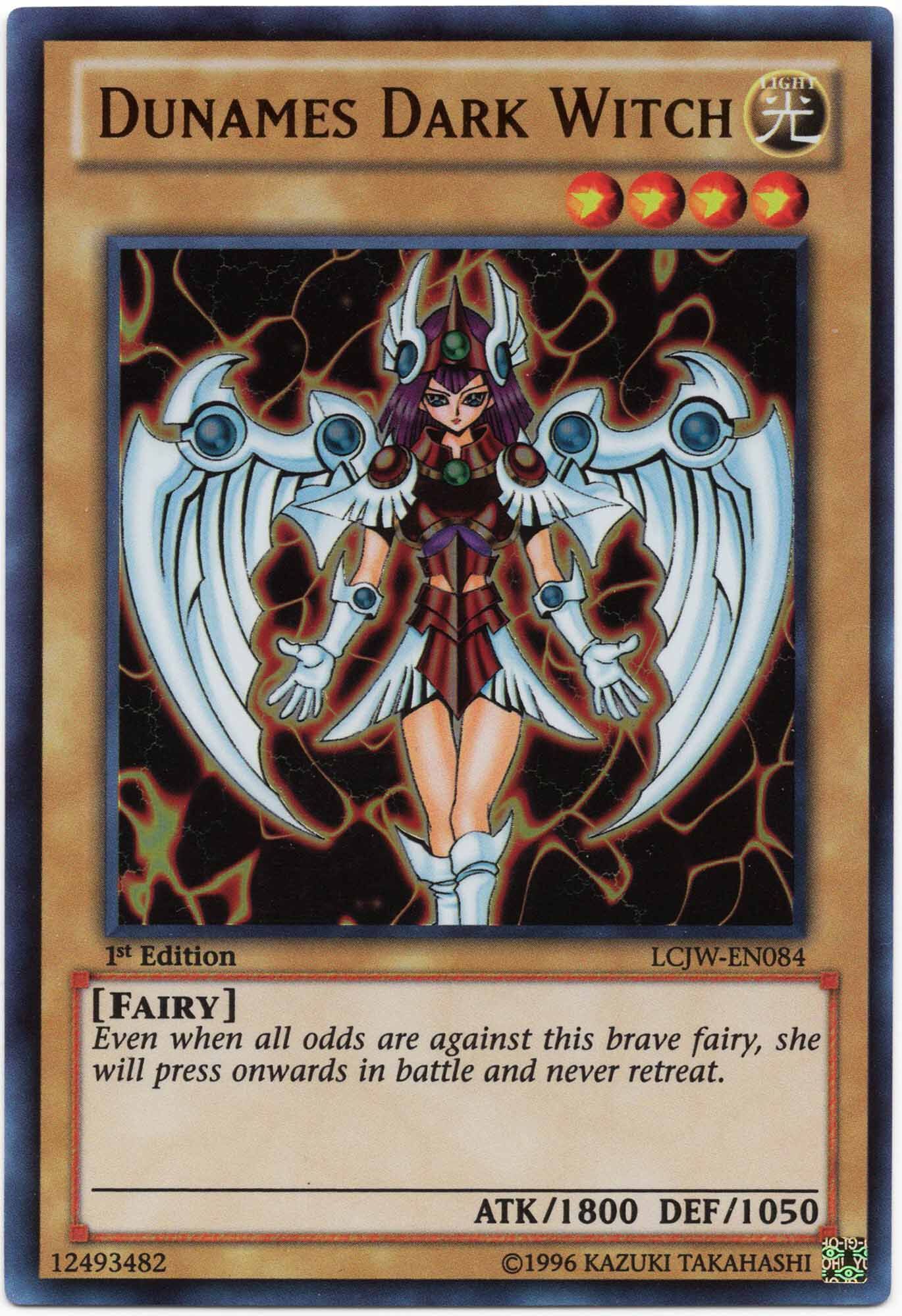 Dunames Dark Witch - LCJW-EN084 - Ultra Rare - 1st Edition (Lightly Played)