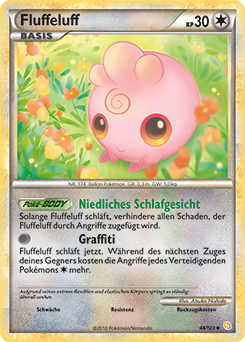Fluffeluff - 44/123 - Reverse Holo - Pokémon TCG - Near Mint