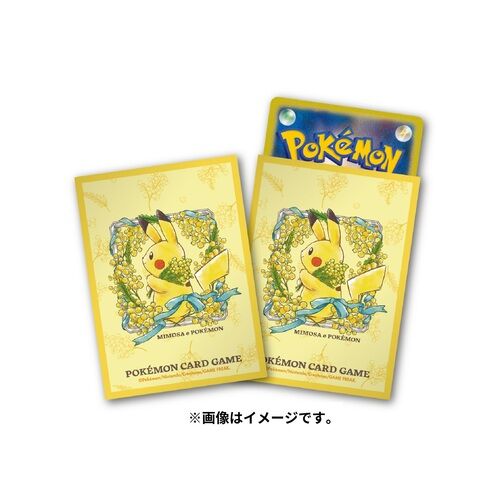 Pokemon Sleeves / Hüllen Card Game Deck - Shield Mimosa e Pokemon