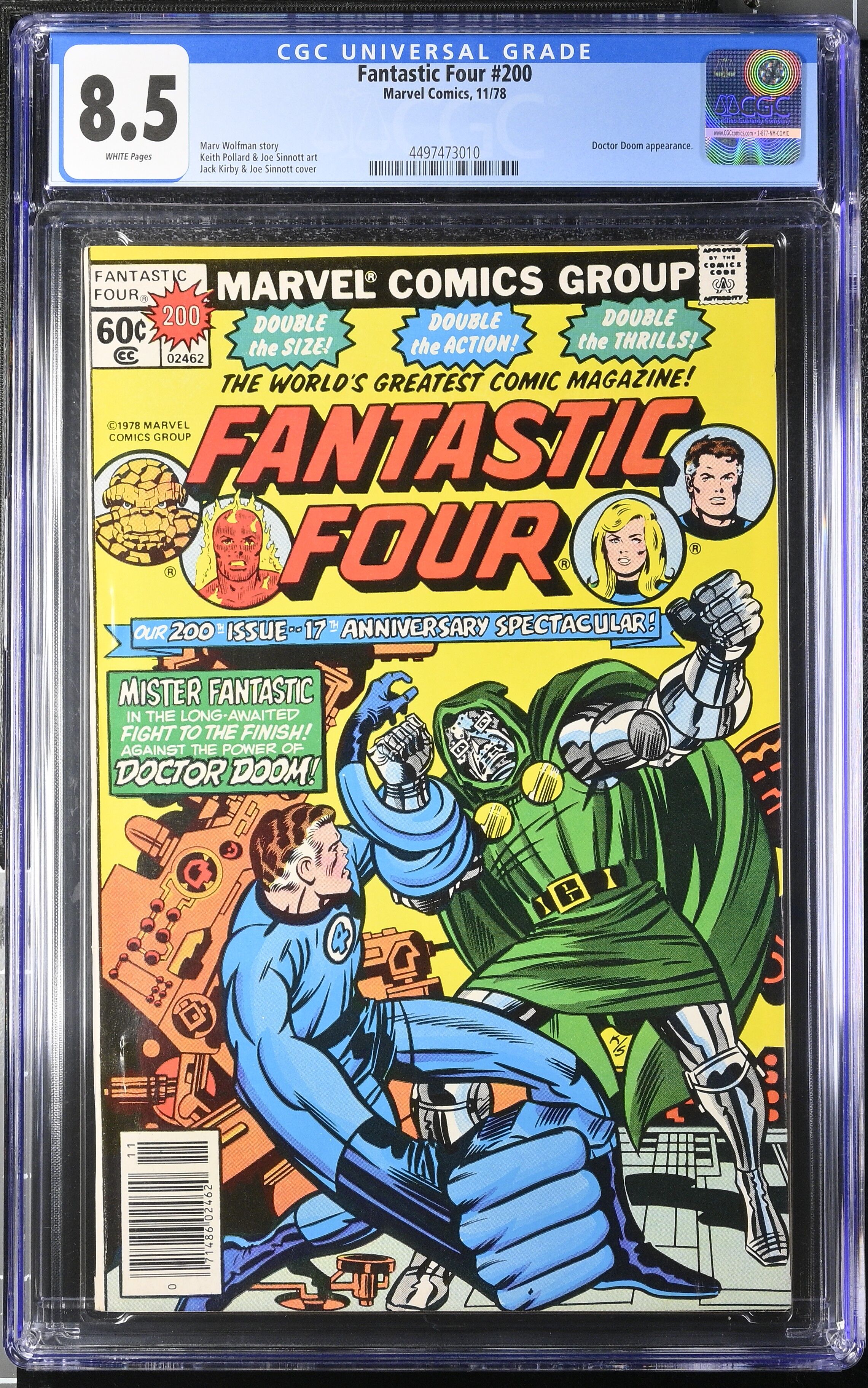Fantastic Four #200 CGC 8.5 Fantastic Four #200 CGC 8.5