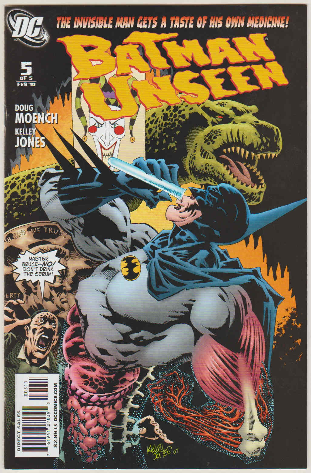 Batman Unseen #1-5