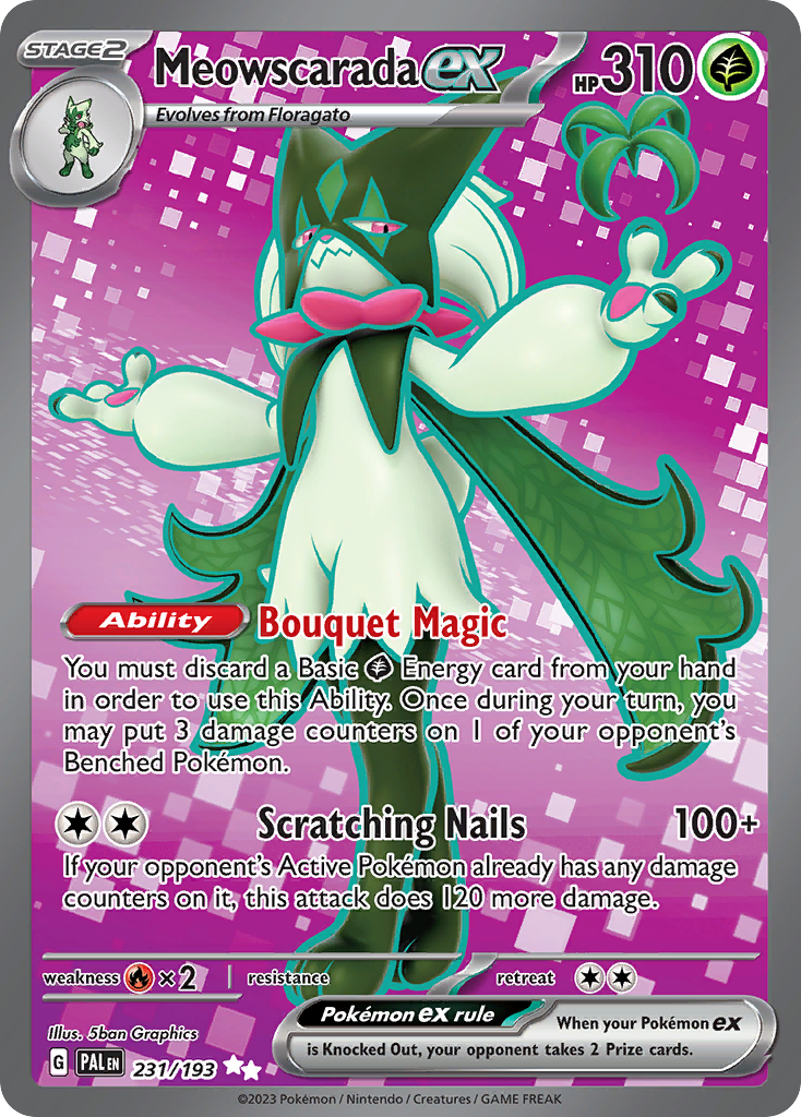 Meowscarada ex - 231/193 - EN