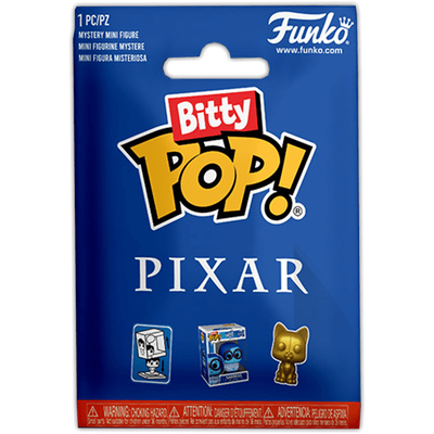Pixar Bitty POP! Vinyl Figur Zufallsauswahl - 1 Mystery Pack - 2.5 cm 