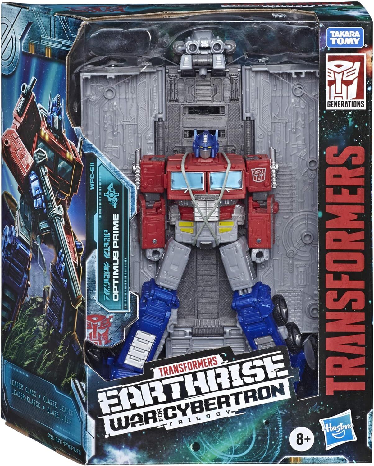 Transformers Toys Generations War for Cybertron: Earthrise Leader WFC-E11 Optimus Prime