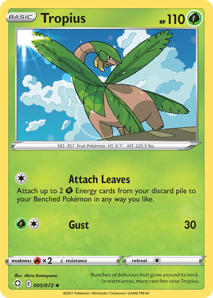 Tropius - 005/072 - EN Tropius - 005/072 - EN