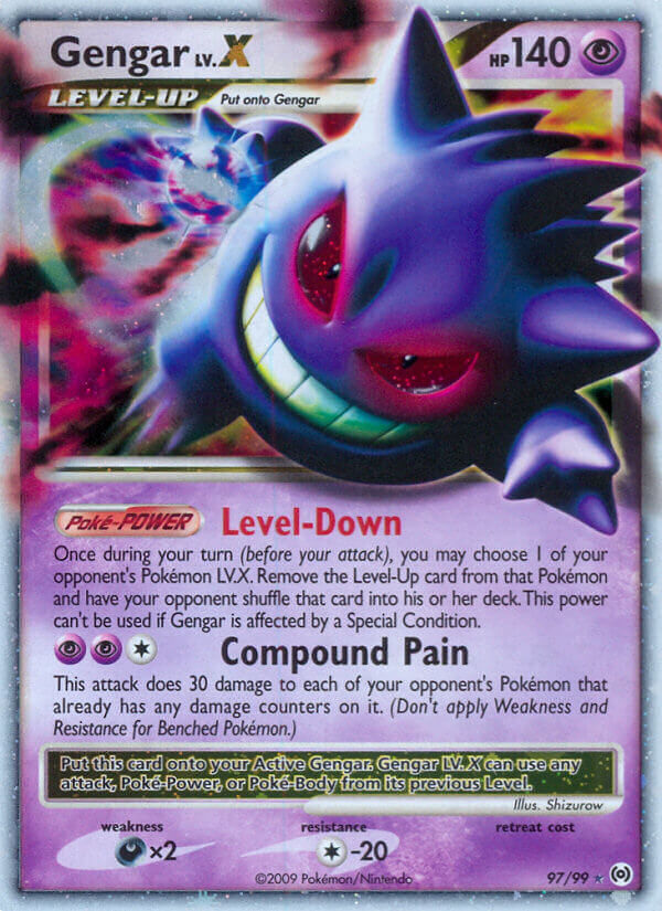 Gengar LV.X - 97/99 - EN Gengar LV.X - 97/99 - EN
