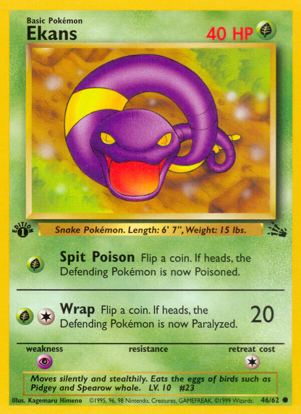 Ekans - 46/62 - Unlimited - EN