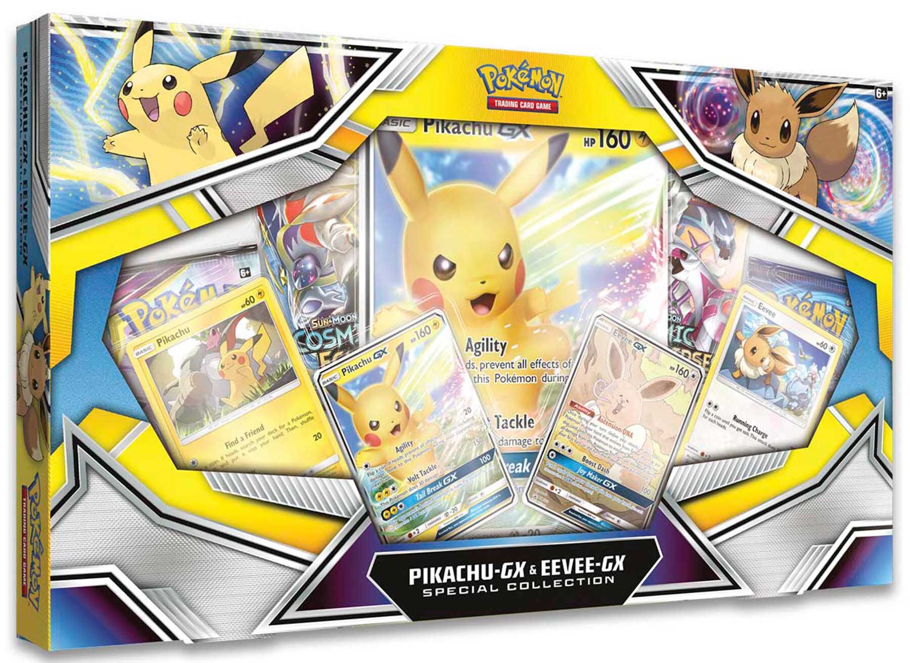 Pokémon Pikachu GX & Eevee GX Collection Box - EN