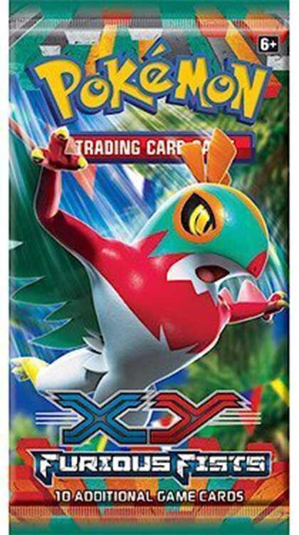 Pokémon XY Furious Fists Booster Pack (1 Random) - EN