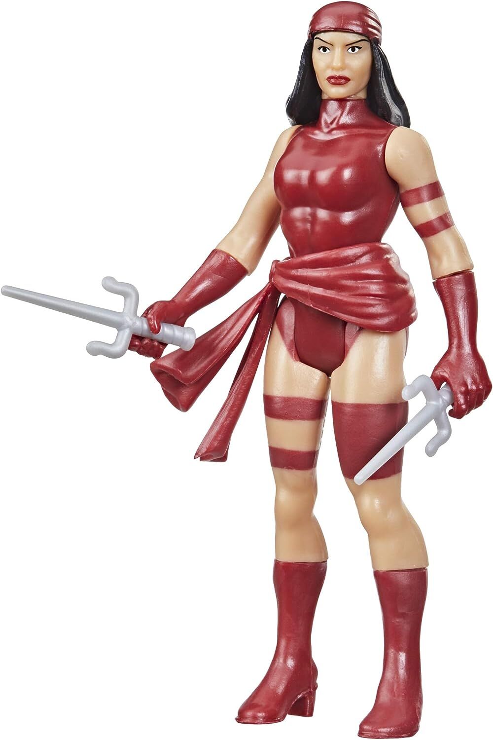 Marvel Legends Retro 375 Collection Elektra Actionfigur - 9.5 cm