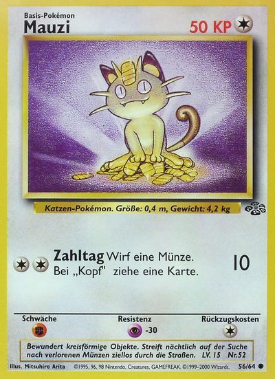 Mauzi 056/064 - Pokémon TCG
