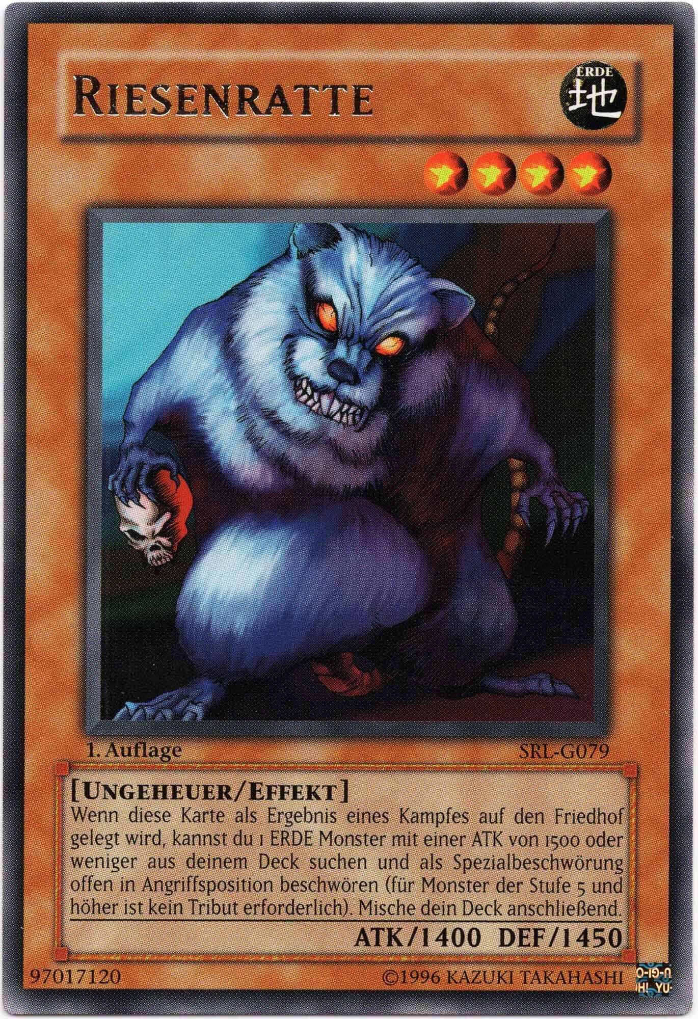 riesenratte-srl-g079-rare-1-auflage-moderately-playedonL1csuHz5iDx Riesenratte - SRL-G079 - Rare - 1. Auflage (Moderately Played)