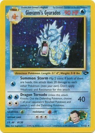 Giovanni’s Gyarados - 5/132 - Unlimited - EN Giovanni’s Gyarados - 5/132 - Unlimited - EN