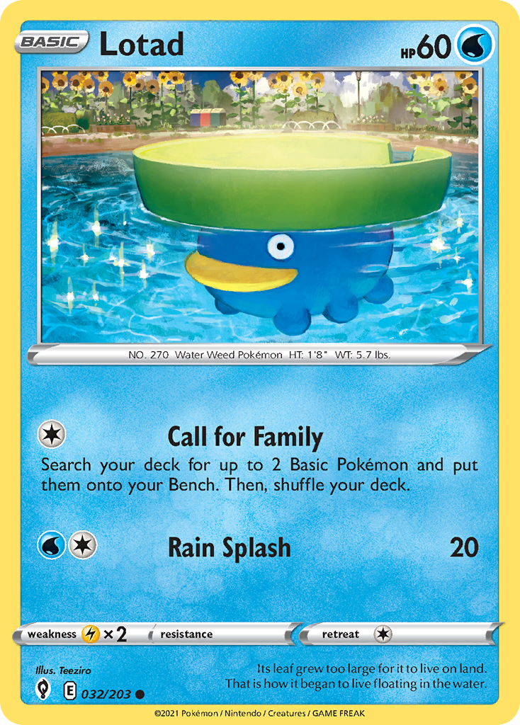 Lotad - 032/203 - EN Lotad - 032/203 - EN