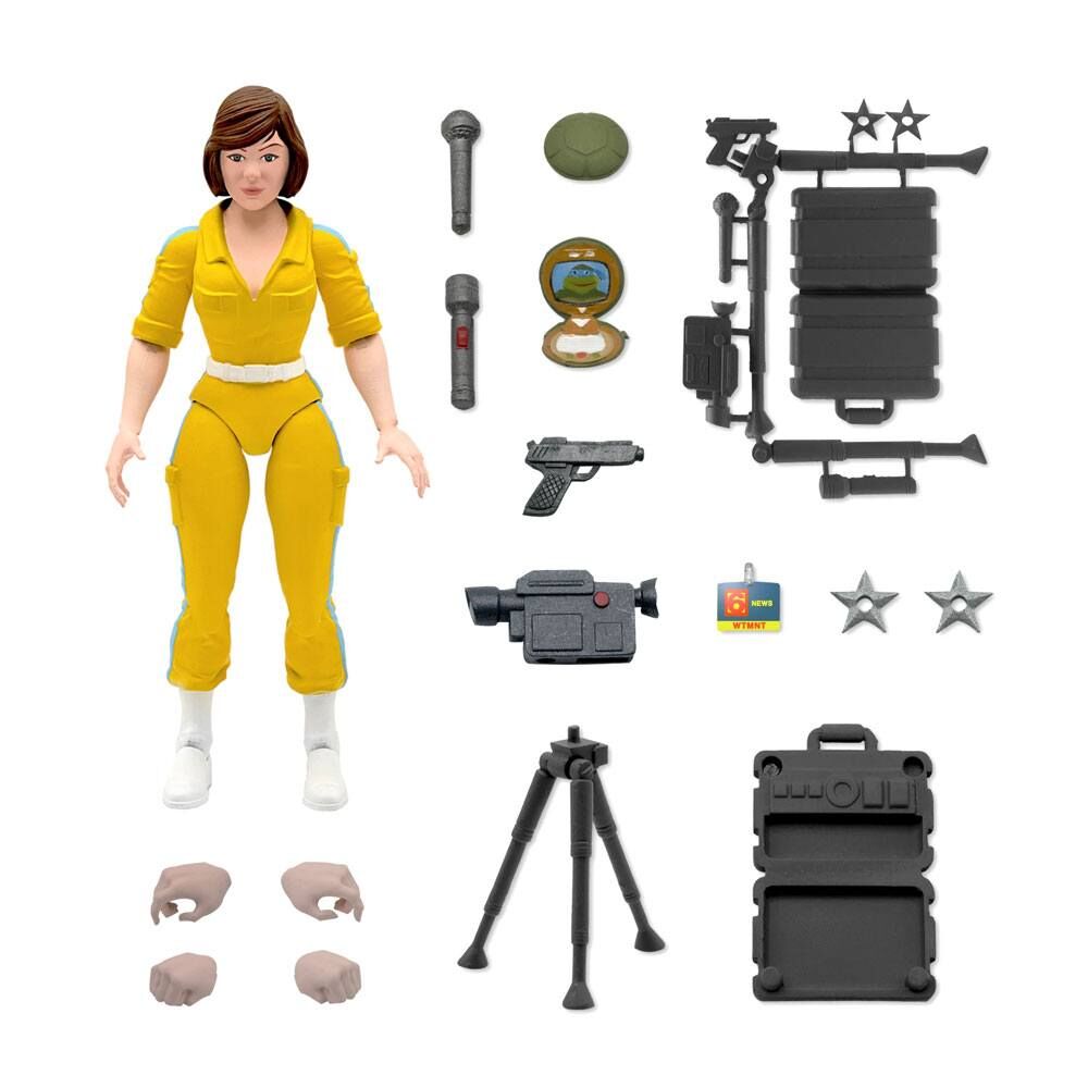 Teenage Mutant Ninja Turtles Ultimates Actionfigur April O'Neil 18 cm Teenage Mutant Ninja Turtles Ultimates Actionfigur April O'Neil 18 cm