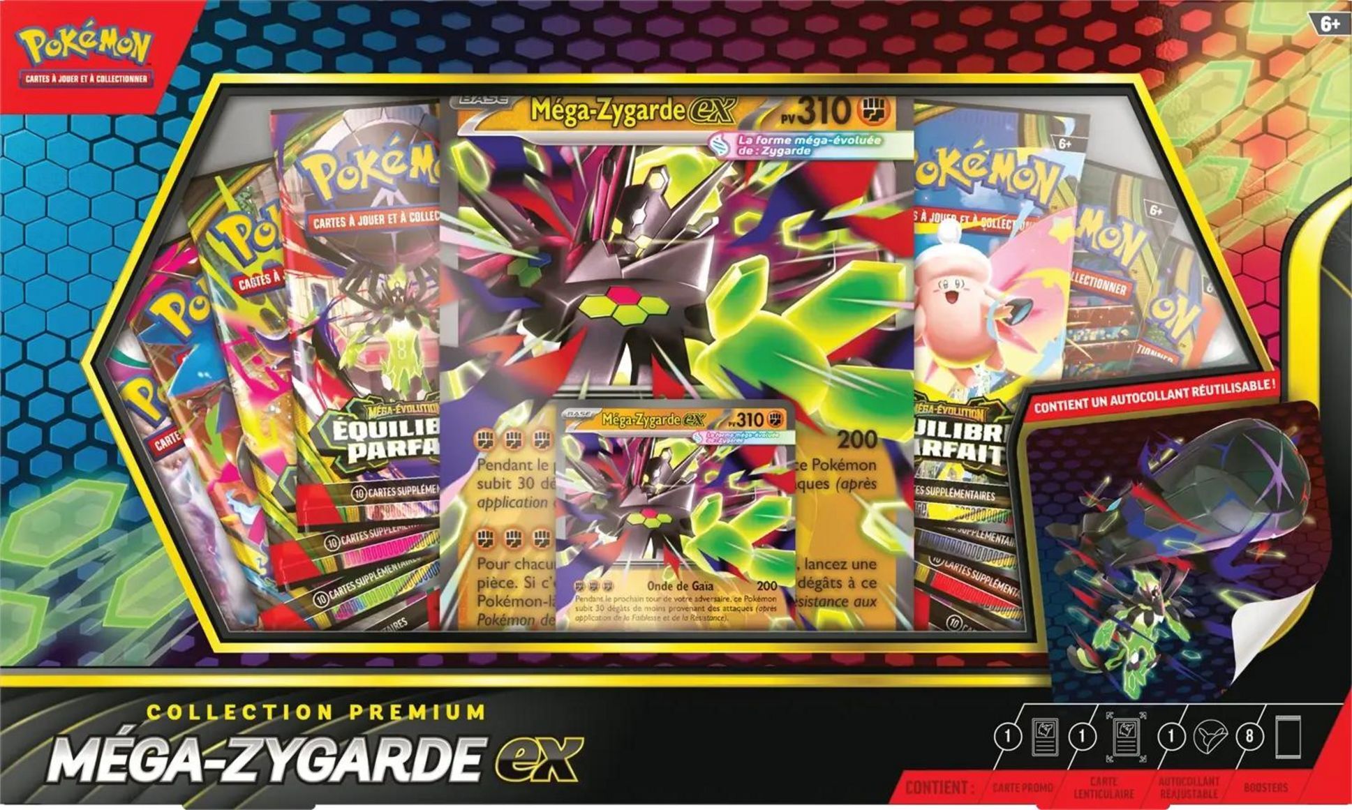 Pokémon JCC: Coffret Collection Premium - Méga-Zygarde ex - FR