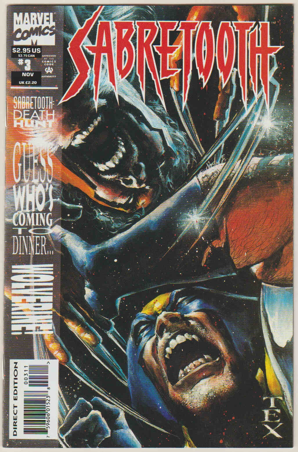 Sabretooth #1-4 komplett