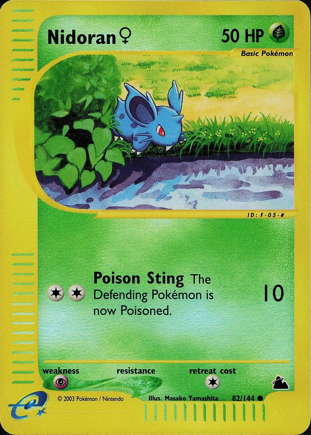 Nidoran Female - 82/144 - Reverse Holo - EN