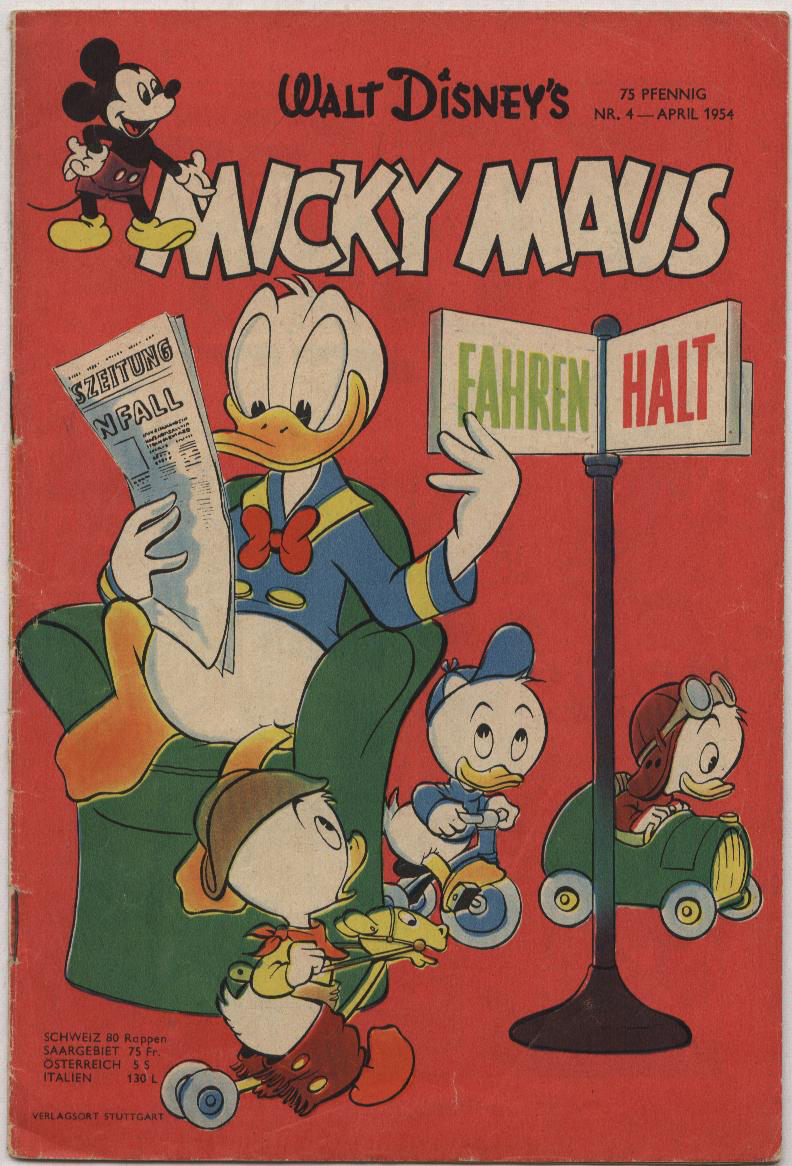micky_maus_1954_4 Micky Maus 1954 #4