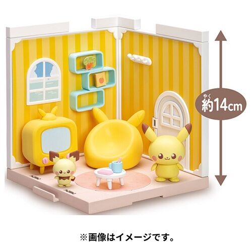PokePeace House - Pikachu & Pichu in the Living Room