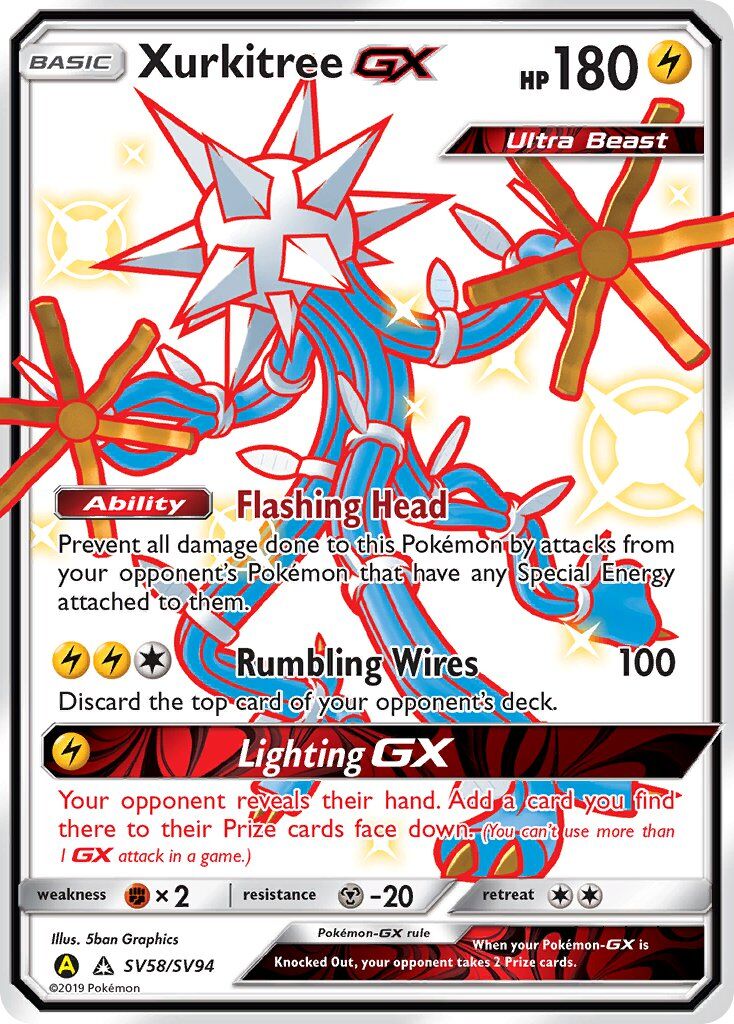 Xurkitree-GX - SV58/SV94 - EN Xurkitree-GX - SV58/SV94 - EN