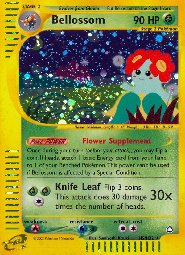 Bellossom - H5/H32 - Holo Rare - EN