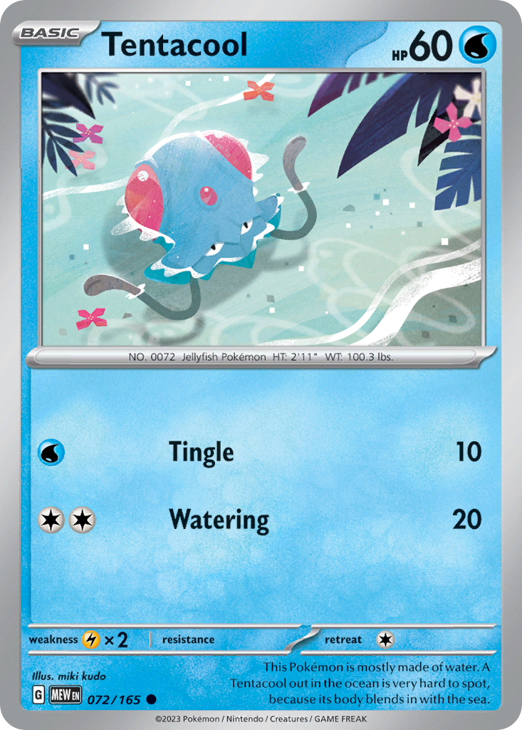 Tentacool - 072/207 - EN