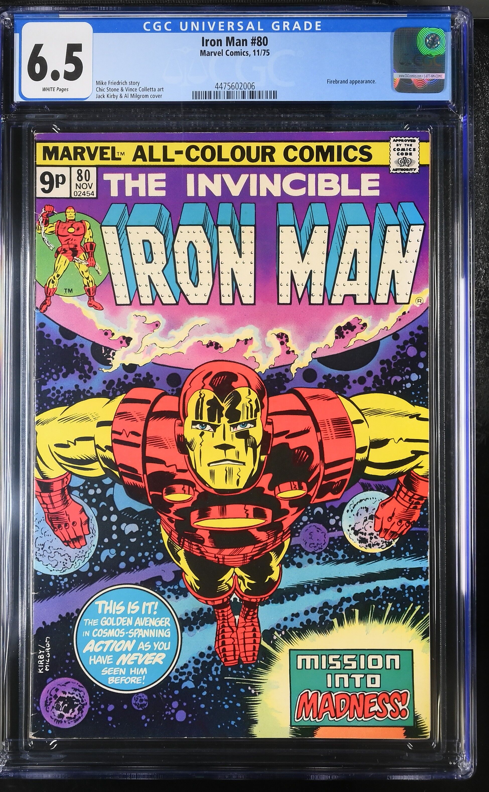 Iron Man #80 CGC 6.5 Iron Man #80 CGC 6.5