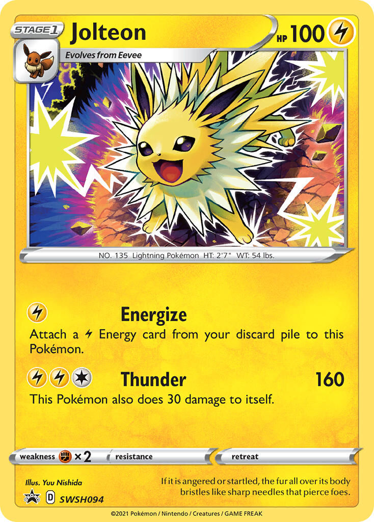 Jolteon - SWSH094/306 - EN Jolteon - SWSH094/306 - EN