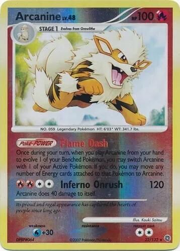 Arcanine - 22/132 - Reverse Holo - EN Arcanine - 22/132 - Reverse Holo - EN