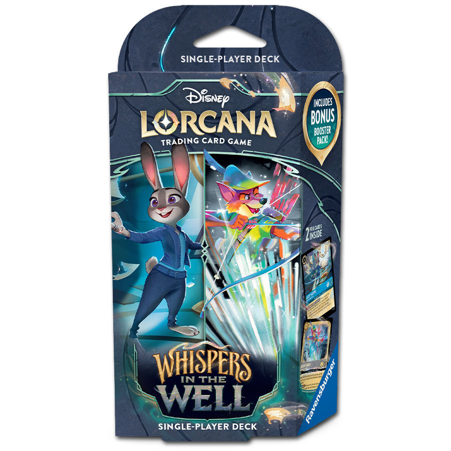 Disney Lorcana 10: Whispers in the Well - Sapphire, Steel Starter Deck - EN Disney Lorcana 10: Whispers in the Well - Sapphire, Steel Starter Deck - EN