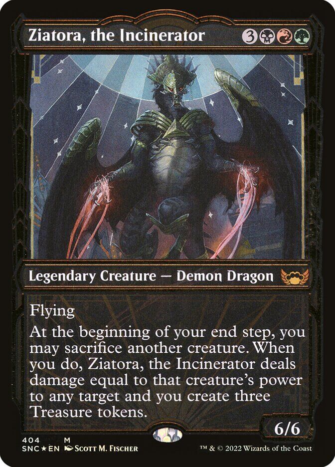 Ziatora, the Incinerator - SNC 404 - Foil - EN - NM Ziatora, the Incinerator - SNC 404 - Foil - EN - NM