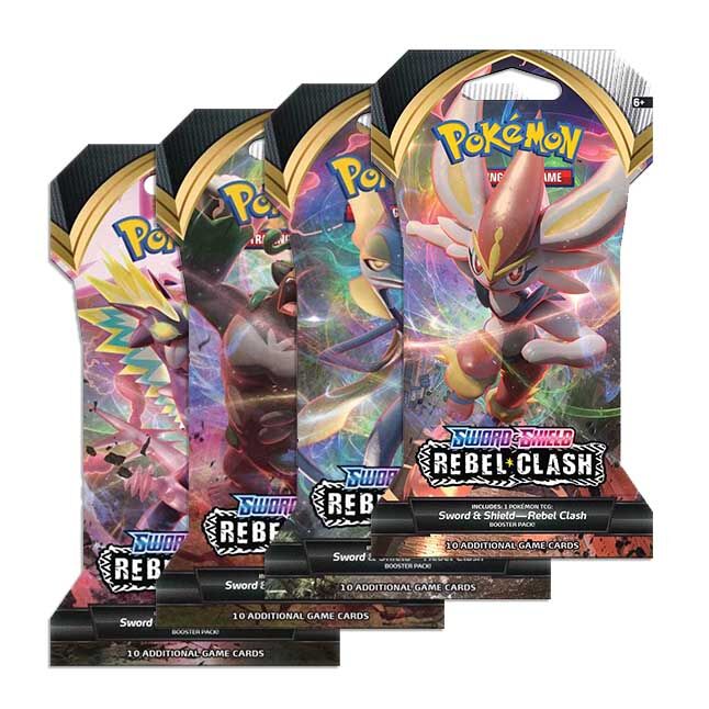 Pokemon Sword & Shield Rebel Clash Booster Display - EN