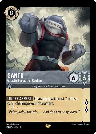 Gantu - Galactic Federation Captain - 178/204 - EN