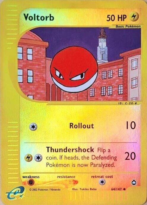 Voltorb - 64/147 - Reverse Holo - EN