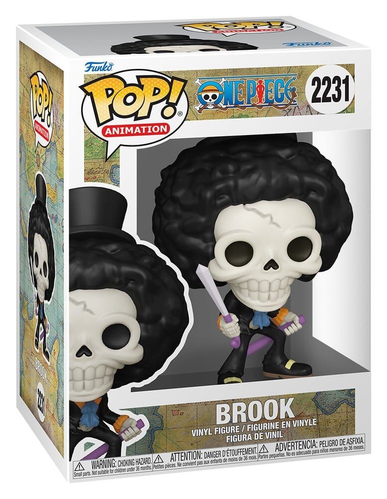 One Piece POP! #2231 Animation Figur Brook - 9 cm One Piece POP! #2231 Animation Figur Brook - 9 cm