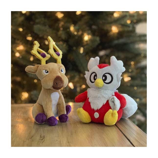 Delibird Sitting Cuties Plush - 16 cm