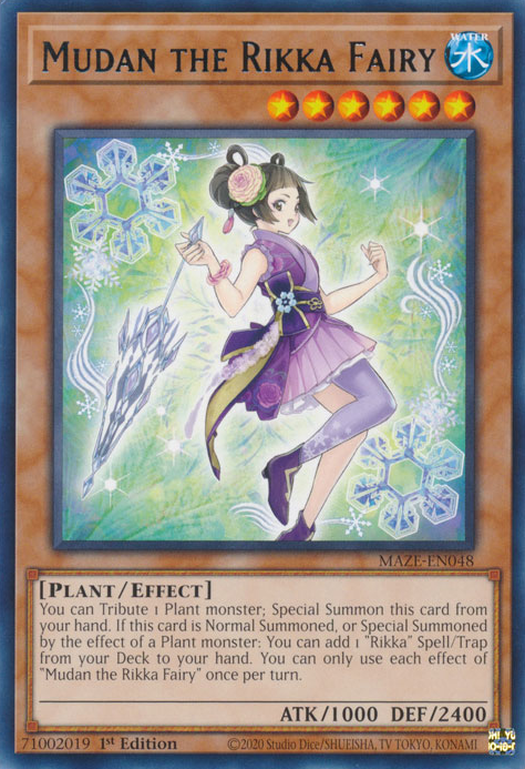 Pfingstrose die Rikka-Fee - MAZE-048 - Rare - 1. Auflage