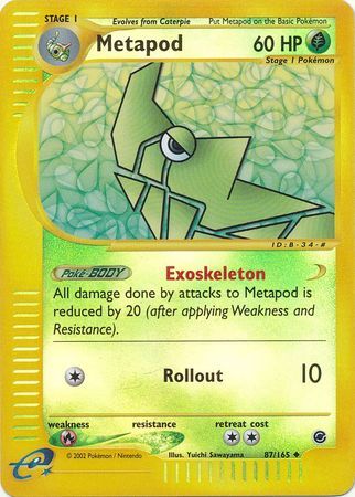 Metapod - 87/165 - Reverse Holo - EN
